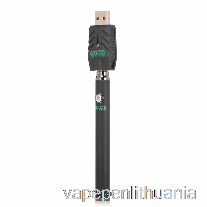 Ooze 320mah Twist Plonas Rašiklio Akumuliatorius Juodas Vape Skystis